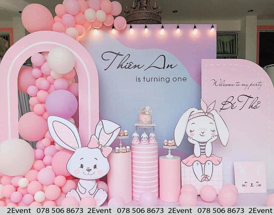 Cách trang trí sinh nhật cho bé gái 1 tuổi - Ý tưởng sáng tạo, Đầy Ý nghĩa